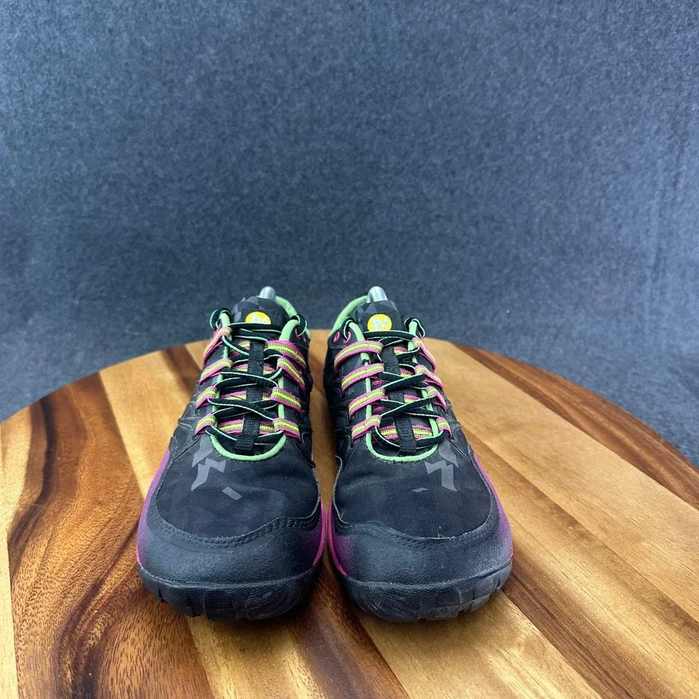 Merrell Lithe Glove Minimal Women's 7 Black Vibram Barefoot Running Shoes